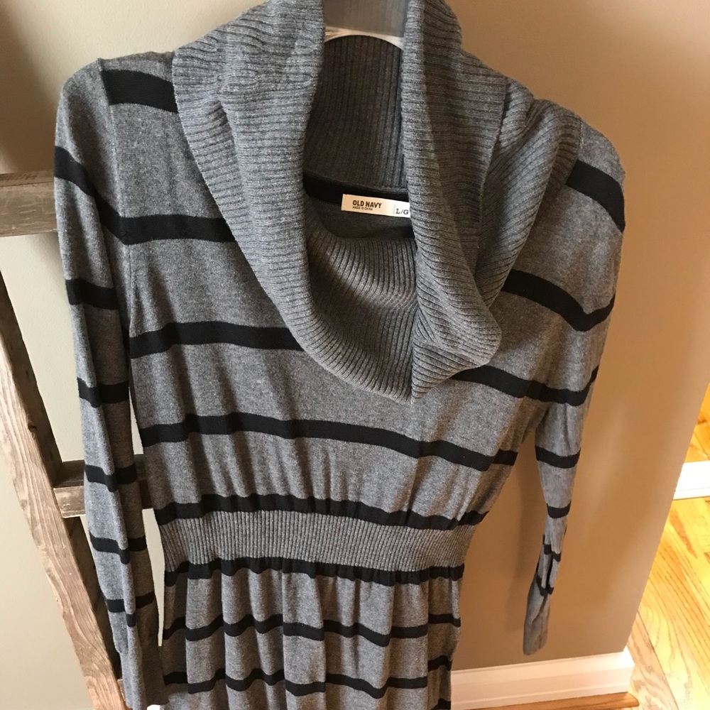 Old Navy Stripped Sweater Dress